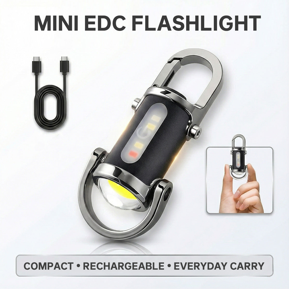 Ultra-Bright Keychain Flashlight